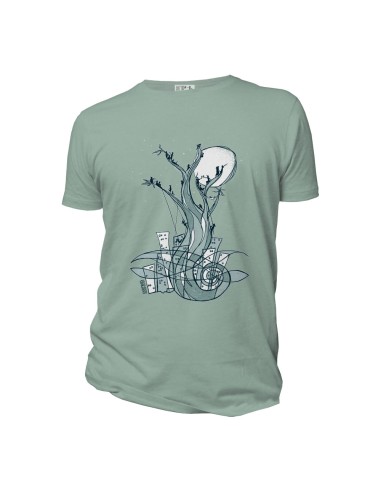 Organic and ethical T-Shirt DOUALA "Un peu d'air"