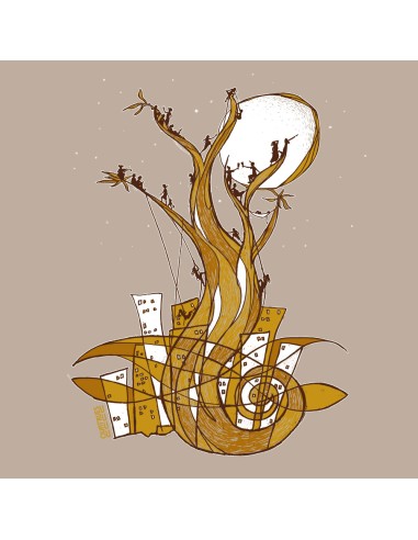 Organic and ethical T-Shirt DOUALA "Un peu d'air"