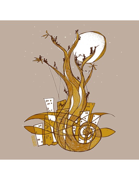 Organic und Fair T-Shirt DOUALA "Un peu d'air"