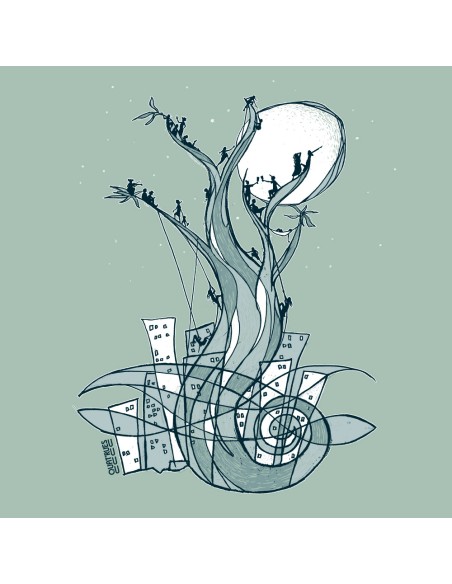 Organic and ethical T-Shirt DOUALA "Un peu d'air"