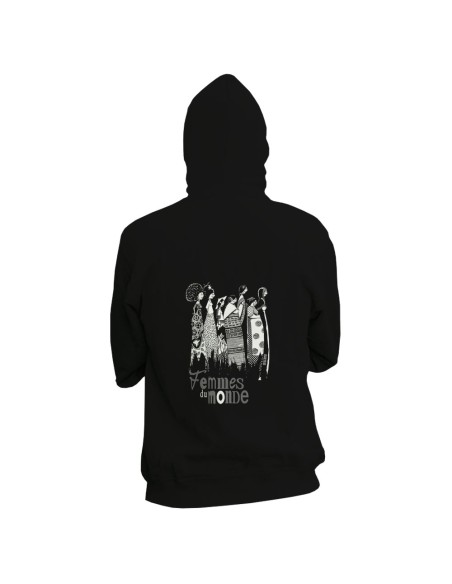 Fair and organic zipped hoodie BOSTON "Femmes du monde"