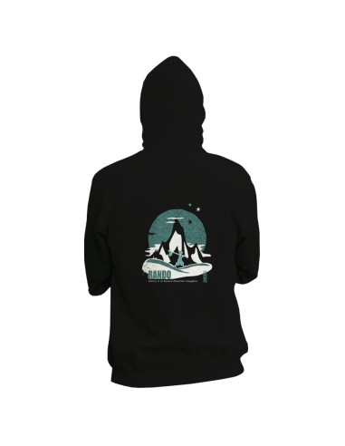 Fair and organic zipped hoodie BOSTON "RANDO"
