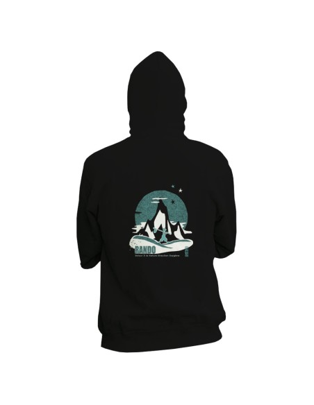 Fair and organic zipped hoodie BOSTON "RANDO"
