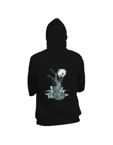 Fair and organic zipped hoodie BOSTON "Un peu d'air"