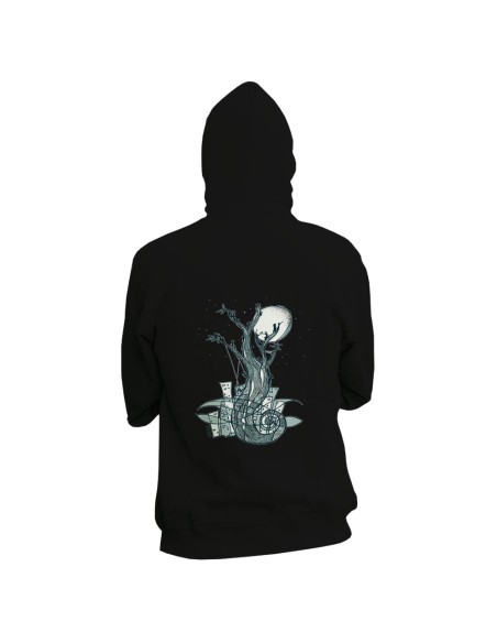 Fair and organic zipped hoodie BOSTON "Un peu d'air"