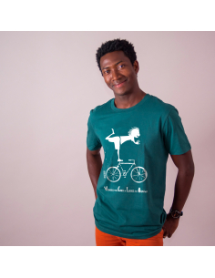 T-shirt coton bio ecoresponsable Vélo