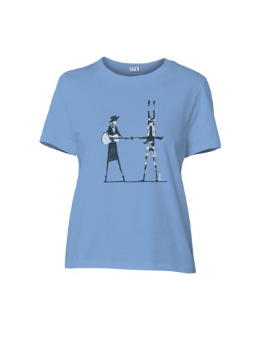 T-shirt coton bio/recyclé équitable Sevilla (BP) "Haut les mains"