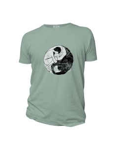T-shirt bio équitable DOUALA (BP) "Yin & Yang"