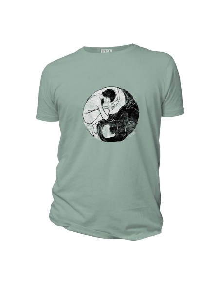 Organic and ethical T-Shirt DOUALA (BP) "Yin & Yang"