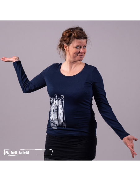 T-shirt coton bio éthique ABASAN (BP) "Femmes du Monde"