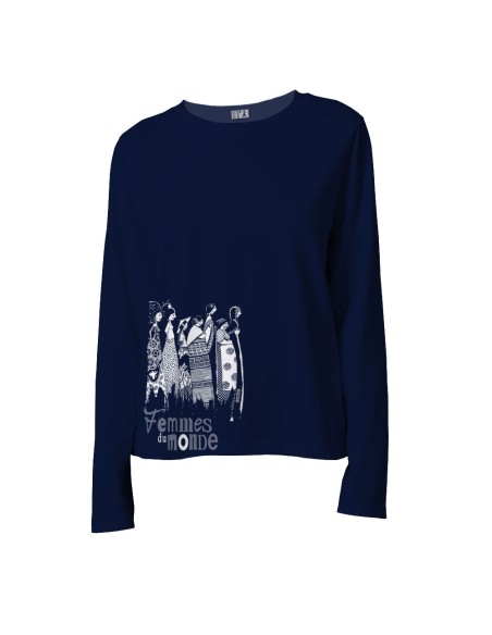 Organic & fairtrade Tee-shirt ABASAN (BP) "Femmes du Monde"