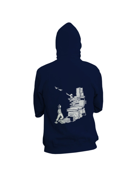 Fair and organic zipped hoodie BOSTON (BP) "Escalivres"