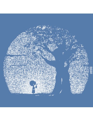 T-shirt eco-responsable "Pousse" en coton bioogique