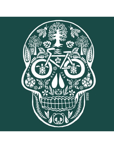 Organic and ethical T-Shirt DOUALA (BP) "Tête de vie"