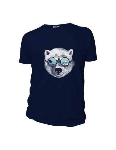 T-shirt bio équitable DOUALA (BP) "La peau de l'ours"