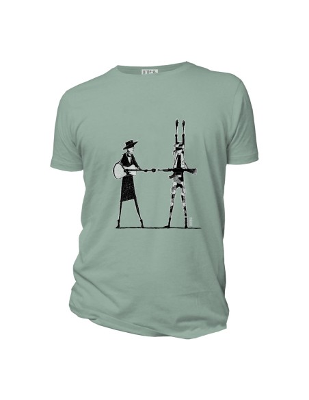 Organic and ethical T-Shirt DOUALA "Haut les mains"