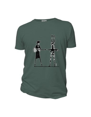 T-shirt bio équitable DOUALA "Haut les mains"
