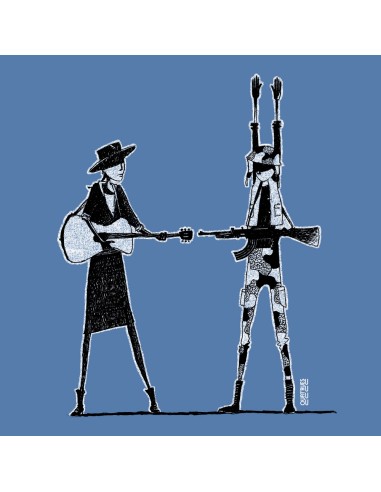 Organic and ethical T-Shirt DOUALA "Haut les mains"