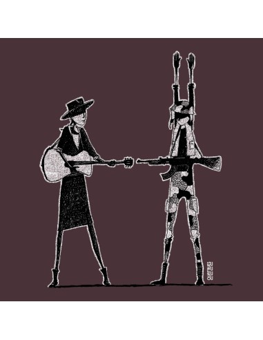 T-shirt bio équitable DOUALA "Haut les mains"