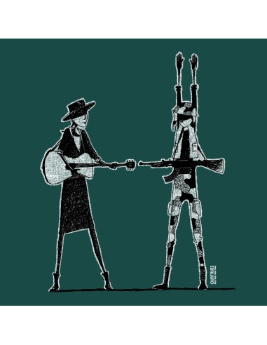 T-shirt bio équitable DOUALA "Haut les mains"