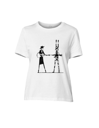 T-shirt coton bio/recyclé équitable Sevilla "Haut les mains"