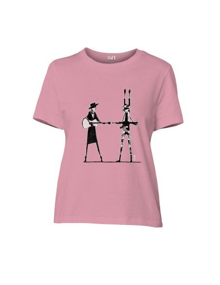 T-shirt coton bio/recyclé équitable Sevilla "Haut les mains"
