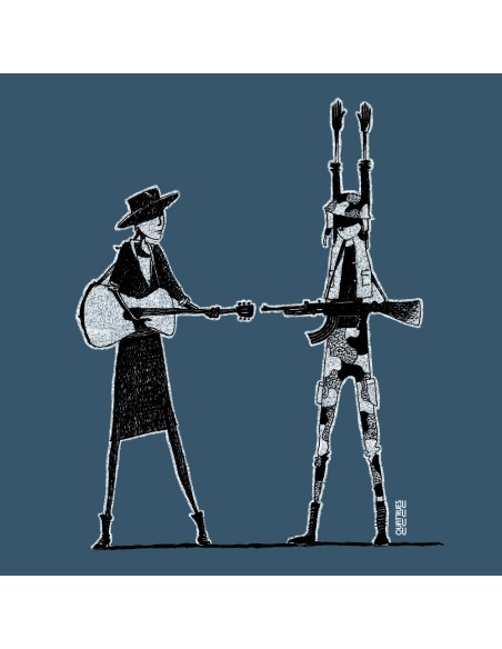 T-shirt coton bio/recyclé équitable Sevilla "Haut les mains"