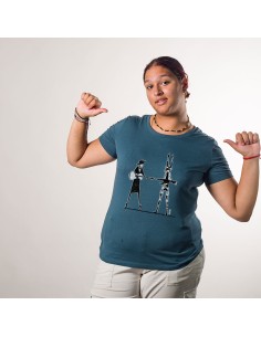 T-shirt coton bio/recyclé équitable Sevilla "Haut les mains"