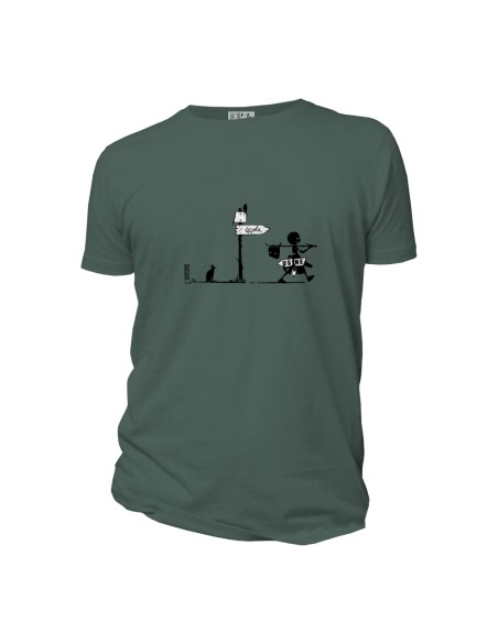 Organic and ethical T-Shirt DOUALA "Usine buissonnière"