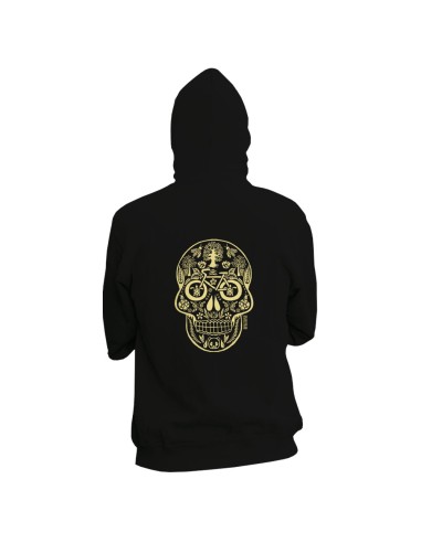 Fair and organic zipped hoodie BOSTON (BP) "Tête de vie"