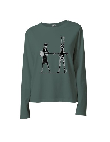 Organic & fairtrade Tee-shirt ABASAN "Haut les mains"