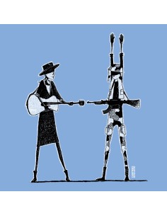 Bio und Fair V-Ausschnitt T-Shirt AWARA "Haut les mains" 2