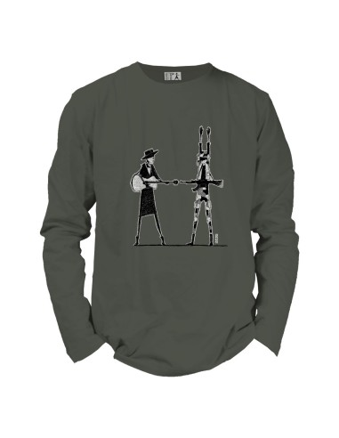 Organic Fairtrade T-Shirt BEITUN "Haut les mains"