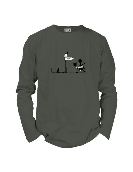 T shirt coton bio équitable BEITUN "Usine buissonnière"