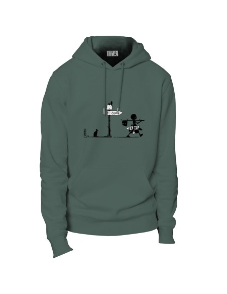 Sweat bio éthique unisexe JAISALMER "Usine buissonnière"