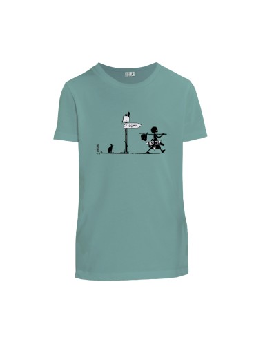 Bio und Fair gehandelte T Shirt MANAUS "Usine buissonnière"