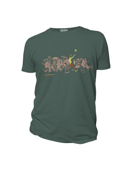 T shirt bio éthique "Be different" 100% coton biologique, éthique et engagé.