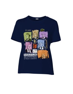 Fair-trade und Bio-/Recycling-Baumwolle T-Shirt SEVILLA "Patriarcapitalisme"