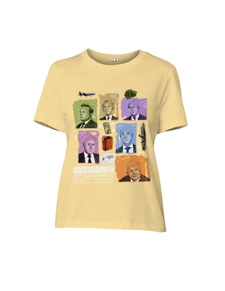 Fairtrade organic/recycled cotton T-shirt SEVILLA "Patriarcapitalisme"