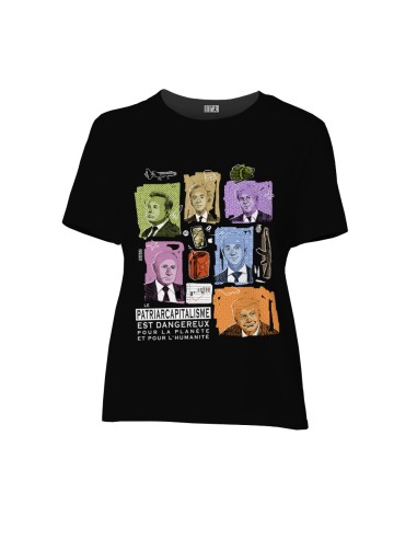 Fairtrade organic/recycled cotton T-shirt SEVILLA "Patriarcapitalisme"