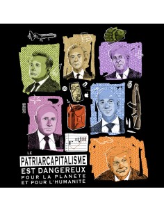 T shirt coton bio équitable BEITUN "Patriarcapitalisme" 2