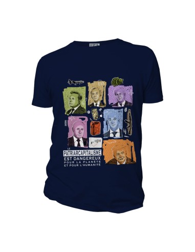 Organic and ethical T-Shirt DOUALA "Patriarcapitalisme"