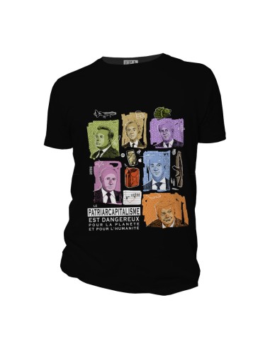 Organic and ethical T-Shirt DOUALA "Patriarcapitalisme"