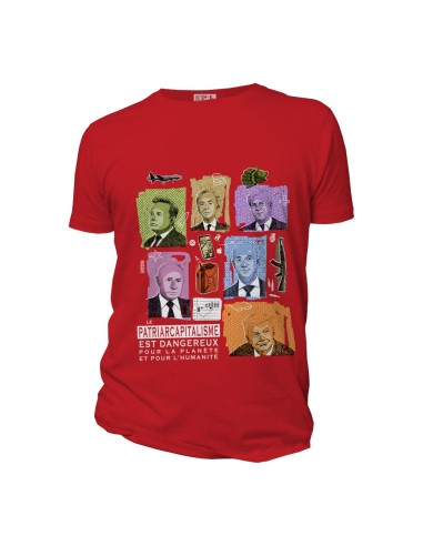 Organic and ethical T-Shirt DOUALA "Patriarcapitalisme"