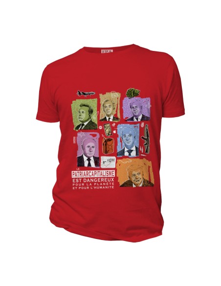 Organic and ethical T-Shirt DOUALA "Patriarcapitalisme"