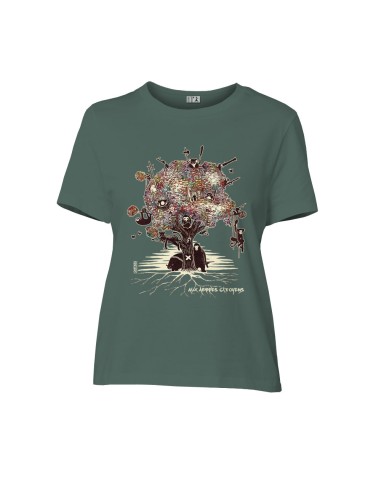 Fairtrade organic/recycled cotton T-shirt SEVILLA "Aux arbres citoyens"