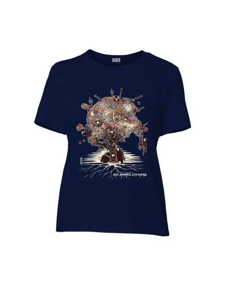 Fairtrade organic/recycled cotton T-shirt SEVILLA "Aux arbres citoyens"