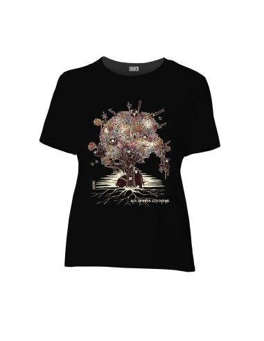 Fair-trade und Bio-/Recycling-Baumwolle T-Shirt SEVILLA "Aux arbres citoyens"