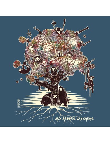 T-shirt coton bio/recyclé équitable Sevilla "Aux arbres citoyens"