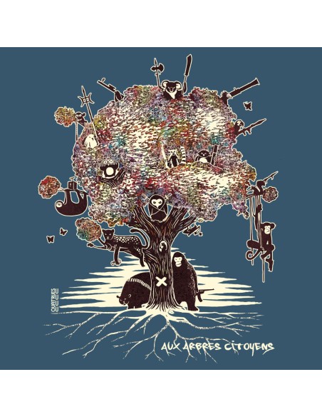 T-shirt coton bio/recyclé équitable Sevilla "Aux arbres citoyens"